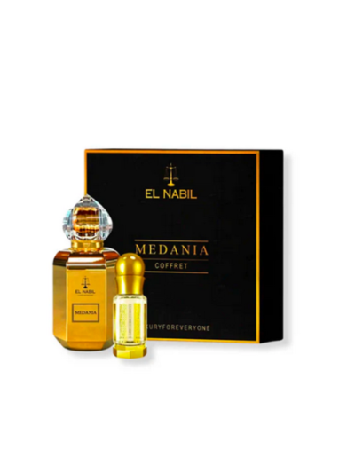 COFFRET MEDANIA - Eau de parfum et musc huile parfumé