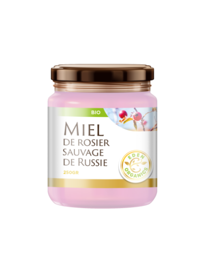 MIEL BIO DE ROSIER SAUVAGE DE RUSSIE