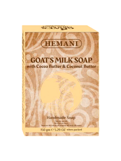 SAVON AU LAIT DE CHÈVRE BEURRE DE CACAO ET COCO (150G)
