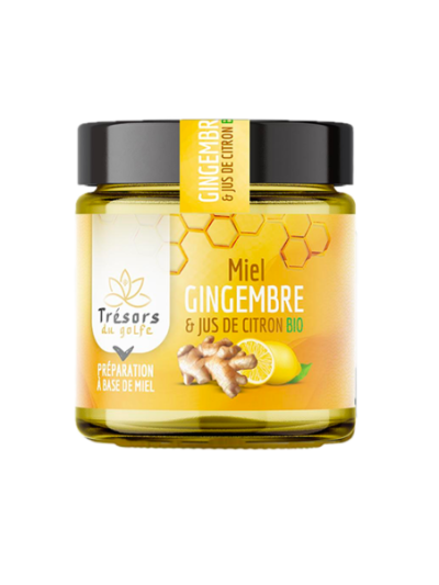 MIEL GINGEMBRE & JUS DE CITRON BIO 250G